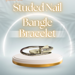 Studed Nail Bangle bracelet