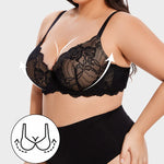 Lace Full Coverage Push Up Bra (Pack of 2)